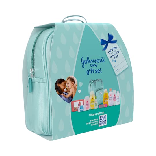 Johnson's Baby Gift Set With Bag Pack (11 pcs)