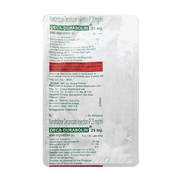 DECA DURABOLIN 25 INJ. 1ML