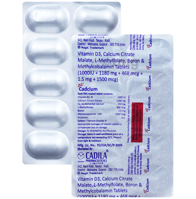 CADCIUM NU TAB